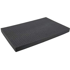 HMF 1456-40 Mousse prédécoupée 345 x 550 mm Taille double Pour mallette et jeu de figurines Hauteur 40 mm. Publicité