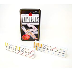 BETTER WITH FRIENDS Adultes Professionnel Grande Boîte portative Domino avec 28 Pièces Boîte de Voyage 5cm x 2.7cm x 0.9cm domino - Publicité