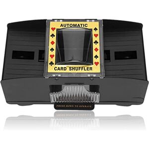 Viitech Mélangeur de cartes automatique à 4 plats, USB/piles - Mélangeur  électronique de cartes - Mélangeur de cartes de poker - 4 piles (non  incluses) : : Jouets