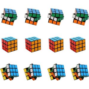 SABVITA Speed Cube 3x3 Cube Magique, Cube Magnétique 12 Pièces Cube de Vitesse Magique, Puzzle 3D Cube Original, Puzzle Cube Stickerless Jeu de Casse Tête, Cadeau de Fête pour Unisexe Enfant Adultes - Publicité