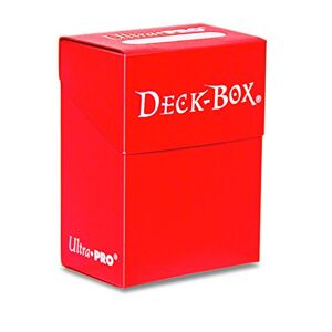 Ultra Pro Asmodee 81452 Accessoire de jeu de cartes à jouer et à collectionner Boîte polydeck pour 75 deck protectors rouge nacré - Publicité