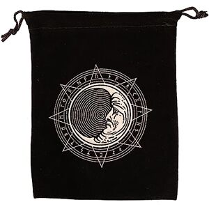 YIGZYCN Pochette à dés avec cordon de serrage Astrolabes Divinations Tarots Sac de jeu de société Mini velours Emballage bijoux Sac de rangement Sac cadeau Sac de rangement Sac de rangement Tarot Card - Publicité