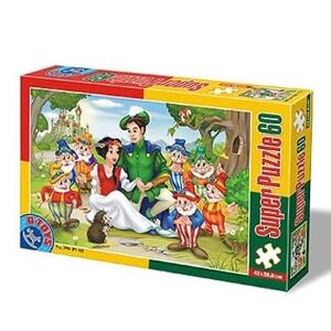 D-Toys Puzzle Contes de fées 2 Super Puzzle (60 pièces) - Publicité
