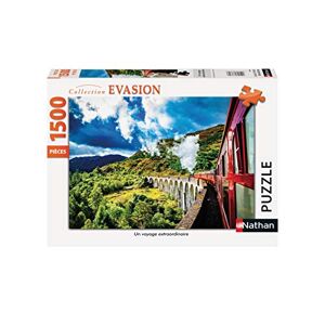 Nathan Puzzle 1500 pièces Un voyage extraordinaire Adultes et enfants dès 14 ans Puzzle de qualité supérieure Encastrement parfait Collection Évasion 87808 - Publicité