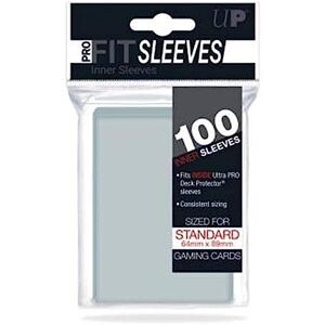 Ultra Pro -Fit Sleeves 82712 Couvre-lettres en Plastique, Couleur transparente, divers - Publicité