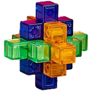 JINGAN Puzzles cérébraux pour Adultes   Déverrouillez Le Puzzle de Verrouillage Luban Kongming Lock   Jouet éducatif Test de QI, Puzzle logique, Cadeaux d'anniversaire de noël pour, Adolescents - Publicité