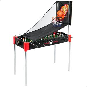 COLORBABY CB Games, Table multijeux 12 en 1, Football, Ping-Pong, Hockey, Basket-Ball, Jeux de société, 92 x 41 x 61 cm, Baby-Foot pour Enfants, Cadeau pour Toute la Famille () - Publicité