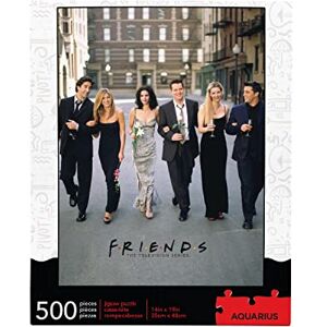 AQUARIUS NMR Distribution 62172 Friends (TV Series) Wedding 500pc Jigsaw Puzzle (nm), Black - Publicité