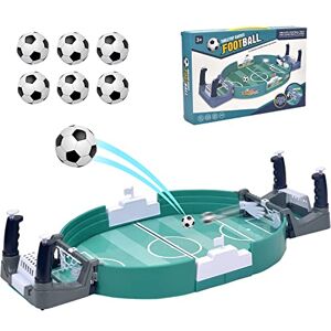 Vibbang Mini Jeu de Baby-Foot, Match de Baby-Foot sur Table, Jeu de Plateau de Football de Table, avec 6 Balles, Jeux de société interactifs Parent-Enfant, Cadeau Coupe du Monde pour Enfants Adultes - Publicité