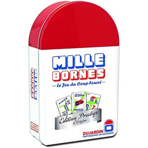 Dujardin – Mille Bornes Prestige – Jeu de société – Jeu de cartes – Atteignez les 1000 bornes en premier – A jouer en Famille ou entre Amis – 2 joueurs à 8 joueurs – Dès 6 ans - Publicité