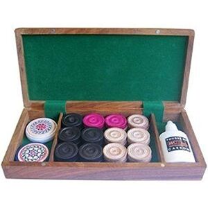 Cars Carrom Art   Carrom Coffret set complet   Accessoire billard indien   À partir de 6 ans   2 à 4 joueurs   20 minutes - Publicité