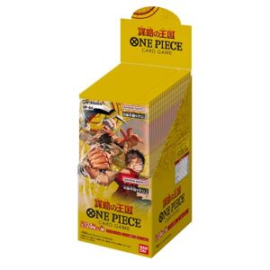 Bandai NAMCO Entertainment Jeu de cartes One Piece OP-04 Japanese ver. Kingdoms of Intrigue Booster Box - Publicité