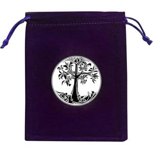 Kaohxzklcn Sac à dés avec cordon de serrage Astrolabes Divinations Tarots Carte Jeu de société Flanelle Bijoux Emballage Pochette de rangement Tarot Deck Sac de rangement, J002 - Publicité