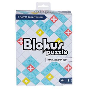 Mattel GDJ86 Blokus Puzzle, Jeu de Stratégie, Édition de Voyage Individuel - Publicité