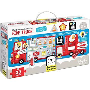 Panda - Fire Truck, Shapes Puzzle, activité de Classification, Jeu, 49044 - Publicité