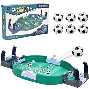 xinrongda Mini Football avec 6 Balles, Jeu de Baby-Foot Interactif, Jeux de société interactifs Parent-Enfant, Mini Baby Foot de Table Enfant Cadeau de Fête pour Enfants et Adultes - Publicité