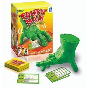 Megableu - Tourn'Main-Nouvelle Edition-Jeu Action ou Vérité-Grand Classique-100 Cartes avec 300 Défis-A Jouer en Famille ou Entre Amis-A Partir de 7 Ans, 678061 - Publicité