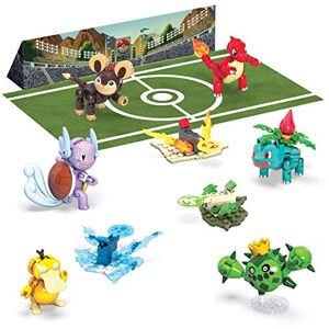 MEGA Construx Pokemon coffret Le Défi des Dresseurs, 6 figurines à construire, jeu de briques de construction, 276 pièces, pour enfant dès 6 ans, GNV47 - Publicité