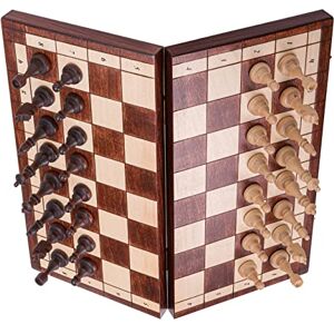 SQUARE Echecs en Bois MAGNETIQUE 350 Échiquier & Pièces d'échecs - Publicité