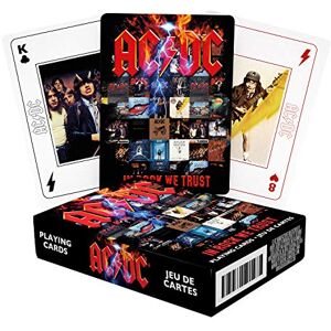 AQUARIUS AC/DC in Rock We Fidato Lot de 52 Cartes à Jouer Jolly - Publicité