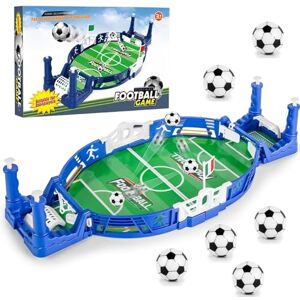 Pipihome Jeu de Baby Foot, Jouet De Table De Football pour Deux, Match De Baby-Foot sur Table,Jeux De SociéTé Interactifs Parent-Enfant Cadeaux, à partir de 4 Ans (A) - Publicité