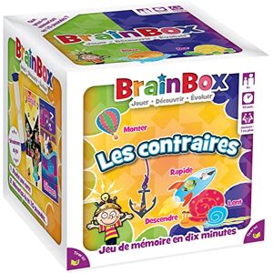 Asmodee The Green Board Game Co. BrainBox : Les Contraires (Edition 2022) Jeu de société A partir de 4 ans 1 joueur + 10 minutes - Publicité