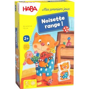 HABA Premiers Jeux-Noisette Range société enfant en bois classement, compétition et de mémoire 1 à 3 joueurs-2 Ans-303470, 303470, Coloré - Publicité