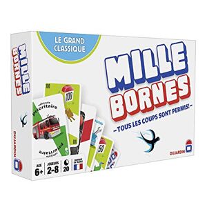 Dujardin – Mille Bornes Le Grand Classique – Jeu de société – Jeu de cartes – Atteignez les 1000 bornes en premier – A jouer en Famille ou entre Amis – 2 à 8 joueurs – Dès 6 ans - Publicité