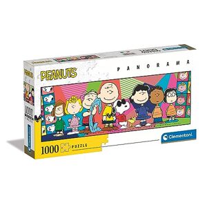 Clementoni - Peanuts Panorama Peanuts-1000 Pièces-Puzzle, Divertissement pour Adultes-Fabriqué en Italie, 39805 - Publicité