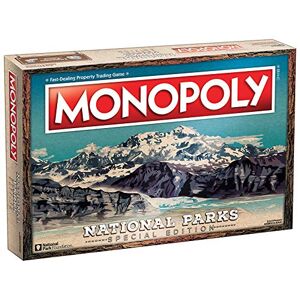 USAopoly Monopoly National Parks 2020 Edition   Featuring Over 60 National Parks from Across The United States   Iconic Locations - Publicité