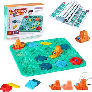 OOTDAY Logical Road Builder Game, Logical Road Builder Board Games, Puzzle Game Kids Toys, Puzzles For Kids Ages 3-5,Fun Family Board Games, Board Games, Educational Toys For 3+ Year Old Boys And Girls - Publicité