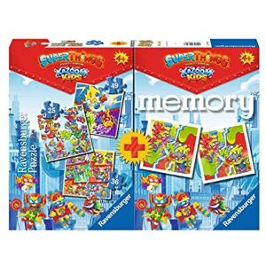 Ravensburger Ravesnsburger, Multipack SuperThings, Memory & Puzzle, Puzzle et Jeu pour Garçons et Filles, Âge recommandé 4+ - Publicité