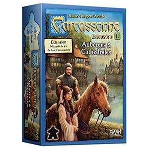 Asmodee Z-Man Games Carcassonne Extension 1 Auberges & Cathédrales Jeu de société À partir de 7 ans 2 à 6 joueurs 40 minutes - Publicité