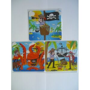 HENBRANDT Pirate Mini Puzzles, 3 Modèles Assortis - Publicité