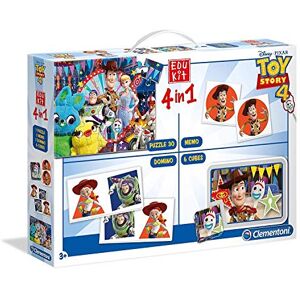 Clementoni - Edukit 4 en 1-Disney Toy Story 4- 18058 - Publicité