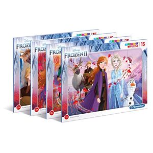 Ravensburger - Puzzle Enfant - Puzzles 2x24 p - Vers des contrées glacées -  Disney La Reine des Neiges 2 - Dès 4 ans - 05010