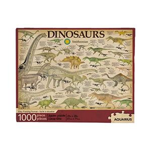 AQUARIUS - Smithsonian Dinosaure Dinosaurs Puzzle, 65311, Multicolore, 1000 - Publicité