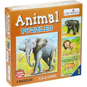 Creative Puzzle Animal numéro 1 (10 pièces) - Publicité