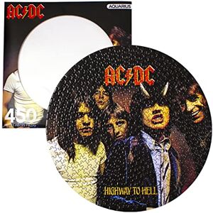 AQUARIUS NMR Distribution ALBM-002 AC/DC Highway to Hell 450 pc Picture Disc Puzzle, Multi-Colored - Publicité