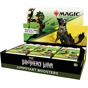 Magic The Gathering Magic: The Gathering The Brothers’ War Jumpstart Booster Box, 18 Packs (Version Anglaise) - Publicité