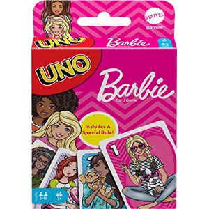 Barbie Mattel Spiele FMP71 UNO  Jeu de cartes Multicolore version allemande - Publicité