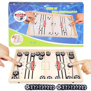 Colmanda Fast Sling Puck Table Top Board Game Catapult Jeu de Palet à Fronde Rapide, 1 Échiquier Et 20 Pièces Déchecs, pour Enfants Et Adultes (2020/2022 Styles Aléatoires) - Publicité