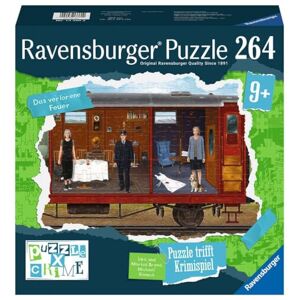 Ravensburger X Crime Kids 13380 – Vol dans Le Train – Jeu de Puzzle de 264 pièces pour 1 à 4 Jeunes détectives à partir de 9 Ans - Publicité