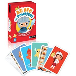 Nathan Au Feu Les Pompiers Jeu de Cartes Jeu de Bataille Revisité Sauve les Bébés Animaux Jeu Educatif A partir de 2 Joueurs Pour Enfants dès 3 ans - Publicité