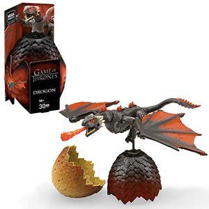 MEGA Construx Game of Thrones œuf de Dragon refermable et Drogon à Construire, Jeu de Briques de Construction, 30 pièces, 16 Ans et Plus, GMN99 - Publicité