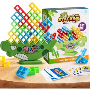 Lktvys 48PCS Jeu d'Équilibre, Jeu de Société Enfant, Jeux de Société, Jouet Montessori, Jeux pour Enfants, Convient à partir de 3 Ans+ - Publicité