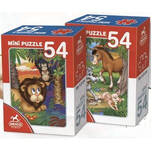 D-Toys (DT61676) *** Deico Games Mini Jigsaw Puzzles Assortment Animal - Publicité