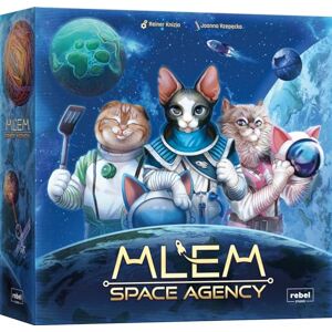 Asmodee Rebel MLEM Space Agency Jeux de société Jeux de stratégie Jeu Adultes et Enfants à partir de 8 Ans 2 à 5 Joueurs Version française - Publicité