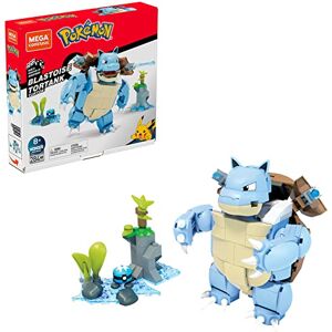 MEGA Construx Pokemon Tortank à Construire, Jeu de Briques de Construction, 284 pièces, pour Enfant dès 8 Ans, FPM99 - Publicité