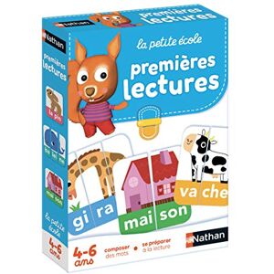 Nathan La Petite Ecole Premières Lectures Composer des Mots Apprendre À Lire Jeu Educatif Pour Enfants dès 4 ans - Publicité